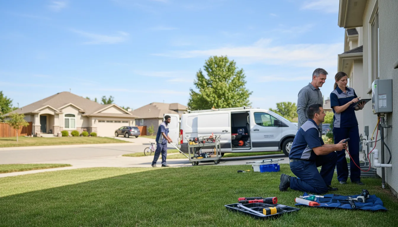 Tankless water heater service in Bellaire, TX